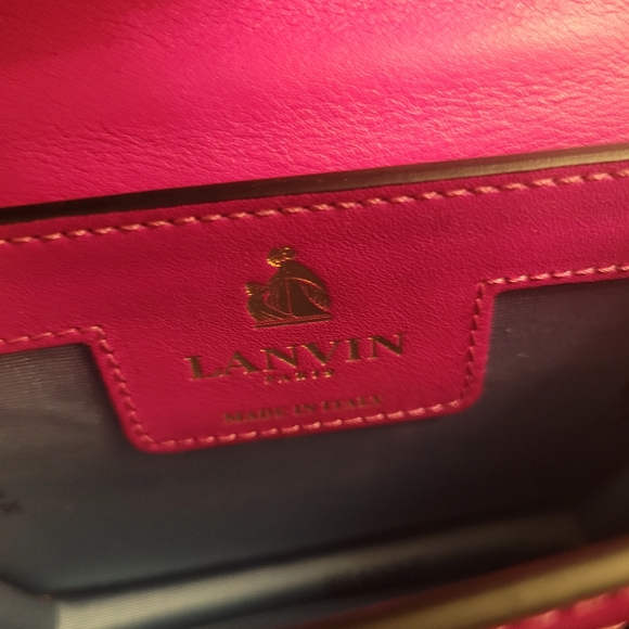 LANVIN Fuschia Crosssbody Bag - Picture 15 of 16